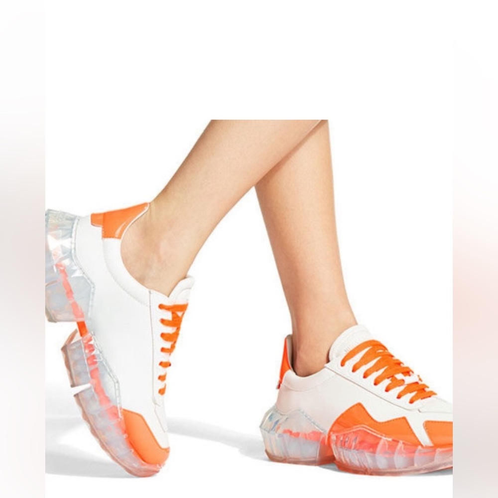 Jimmy Choo Yk diamond edition sneakers.